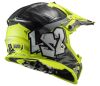 LS2 MX437 FAST EVO MINI II-06 CRUSHER dětská off-road helma černá/žlutá vel.L